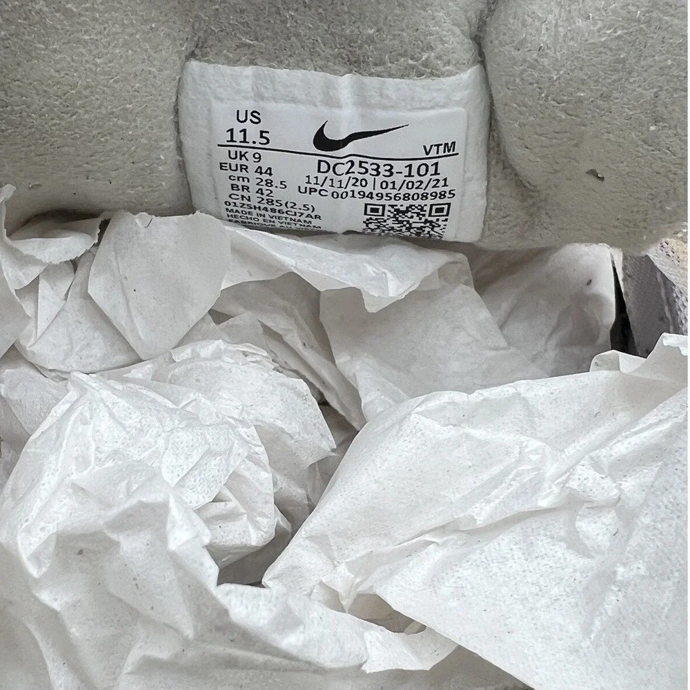 Nike Waffle One Gray Purple Running Shoes‎ - Women's Size 11.5 Men's Size 10